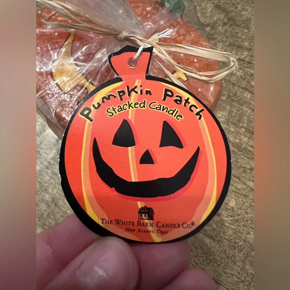 Vintage White Barn Candle Co Halloween Candle - Jack-O-Lantern - New in Package‎